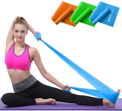 Picture of Yoga Practice Body Fitness Elastic Band For Training Exercises Workout Green