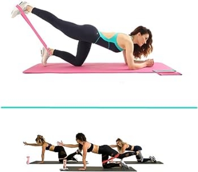 Picture of Yoga Practice Body Fitness Elastic Band For Training Exercises Workout Green