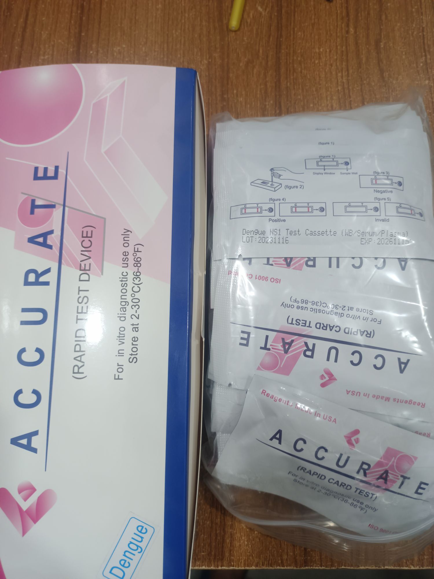 Picture of Dengu Device Ns1 accurate 10 pis White