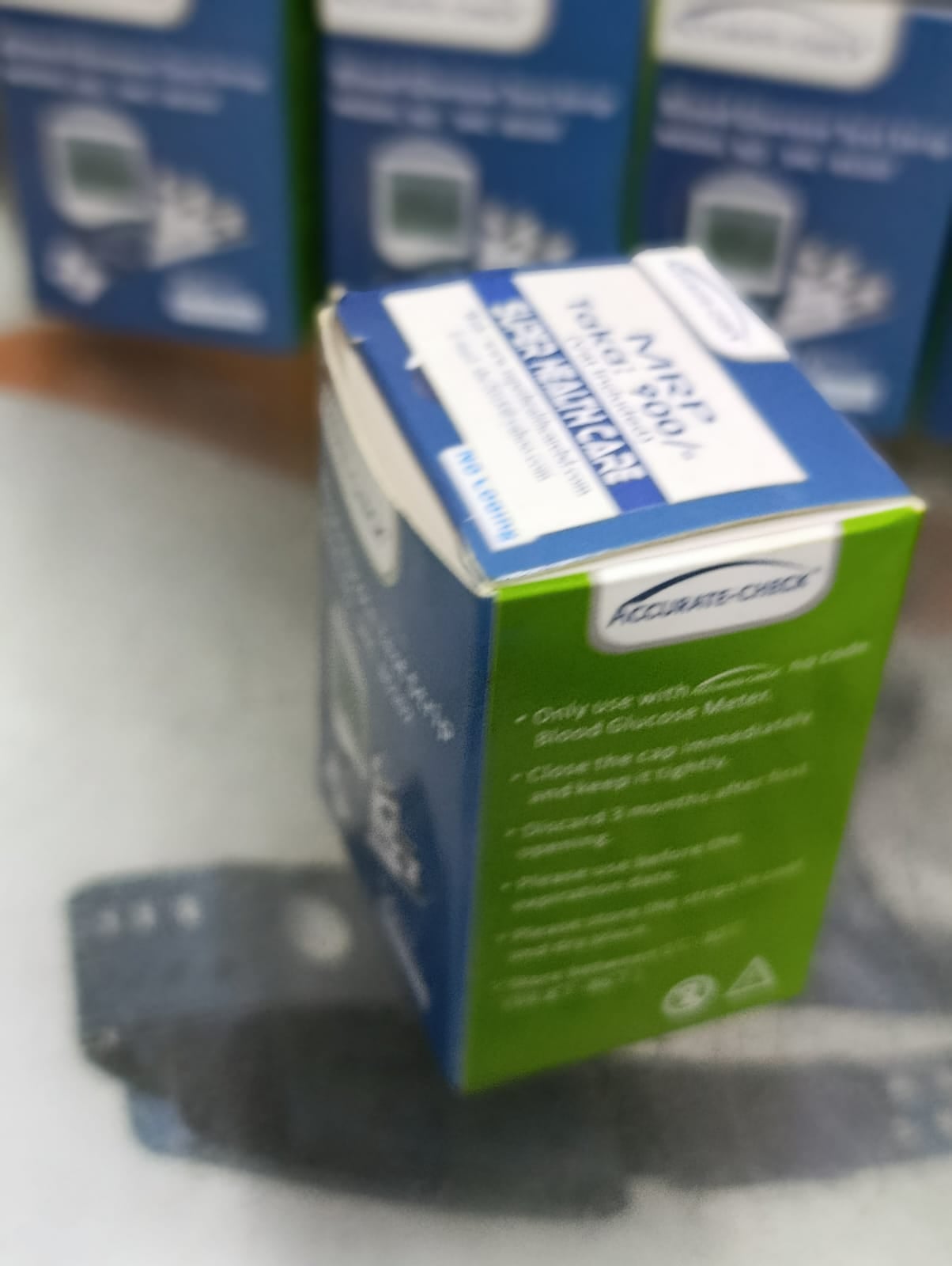 Picture of ACCURATE-CHECK Blood Glucose Test Strip 50 pcs 
