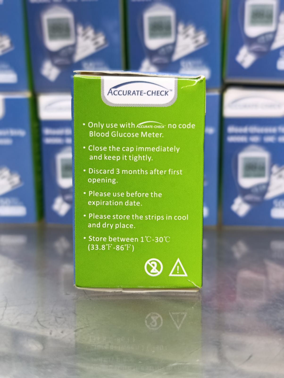 Picture of ACCURATE-CHECK Blood Glucose Test Strip 50 pcs 