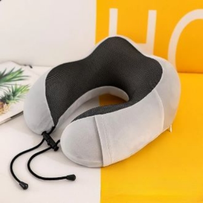 Picture of U Shaped Memory Foam Neck Pillows Soft Travel Pillow Massage Neck Pillow Sleeping Airplane Pillow Cervical Bedding 