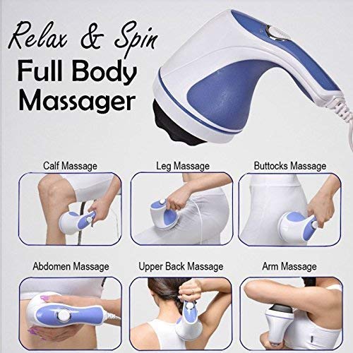 Picture of Full Body Massanger Machine for Pain Relief with Vibration Purple