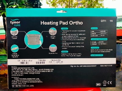 Picture of Tynor Heating pad Orthopedic,(With Adjustable pain relief pad) regular Grey