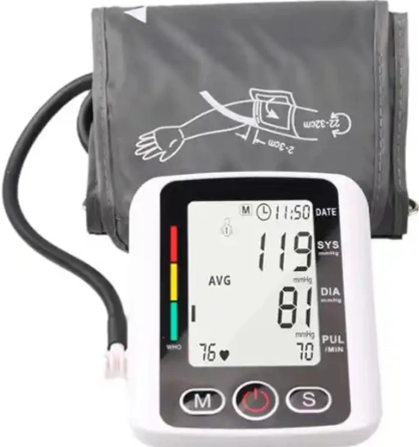 Picture of Electronic Blood Pressure Monitor With Voice Function 