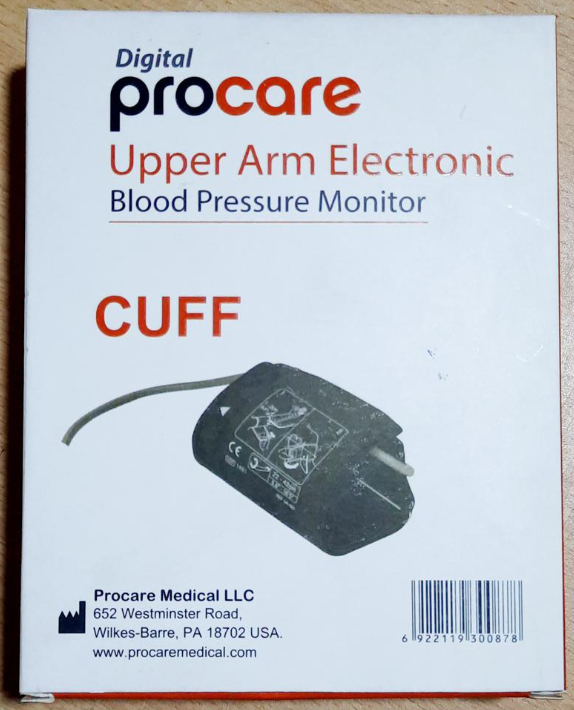 Picture of Procare 22-32 Cm Large Digital Blood Pressure Monitor Cuff Single tube Tonometer Cuff For BP meter - Blood Pressure Machine 