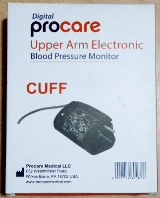 Picture of Procare 22-32 Cm Large Digital Blood Pressure Monitor Cuff Single tube Tonometer Cuff For BP meter - Blood Pressure Machine 