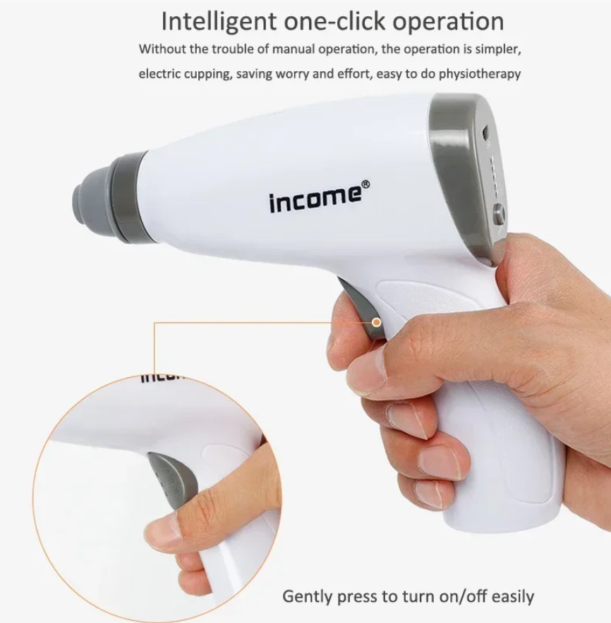 Picture of Electric cupping gun White