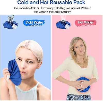 Picture of Reusable Ice Bag Pack 9 Inch Cold Therapy Lake Blue