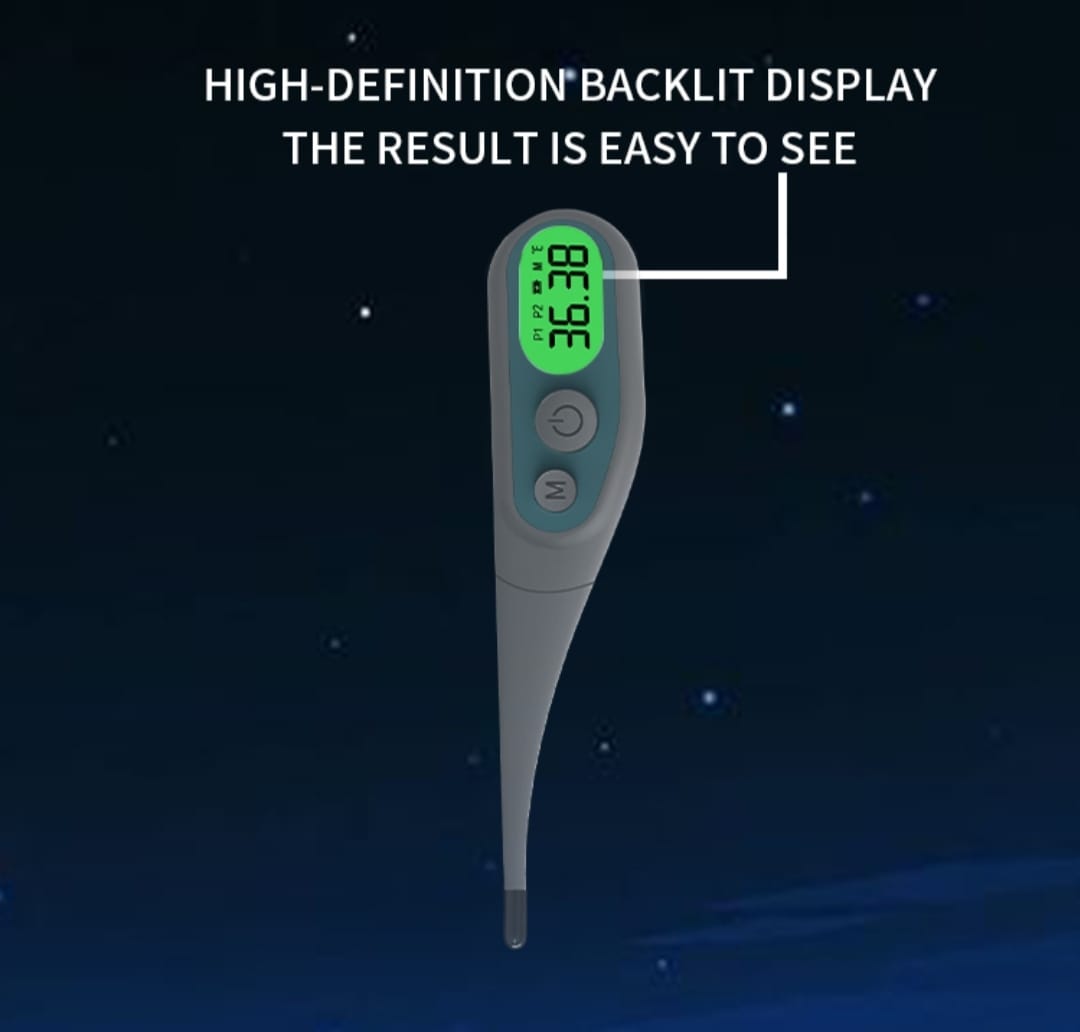 Picture of Electriinic LCD Digital Thermometer White