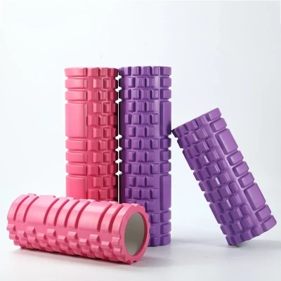 Picture of Grid Foam Roller | Eco-Friendly Spikes Foam Roller | Premium Eva Foam | Light Weight & Travel-Friendly Foam Roller for Relieve Muscle Tightness, Soreness & Inflammation Multicolor