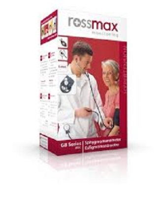 Picture of Rossmax Blood Pressure Machine & Stethoscope Set Black