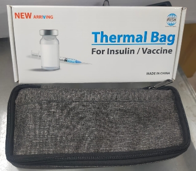 Picture of Insulin Cooler Travel Case Diabetic Medication Cooler Bag Diabetes Organize Medicine with1 Ice Packs 
