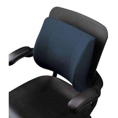 Picture of Memory Foam Lumbar Support for Back Pain Relief Compatible with Computer, Office Chairs and Cars -Ergonomic Designs Having Anti Sweat Mesh Cover on Lumbar Chair Support, Black