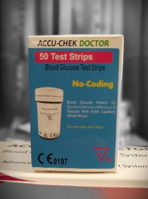 Picture of Accu Chek Doctor Test Strips 50 pcs for Glucose Meter 