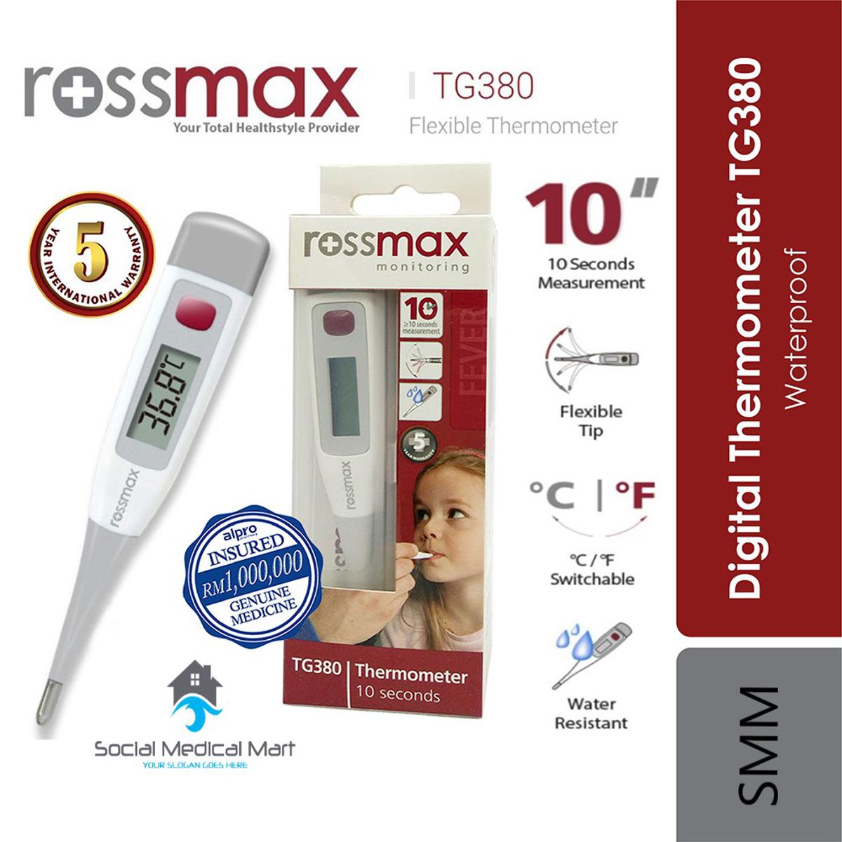 Picture of Rossmax TG380 Flexible Thermometer Off White