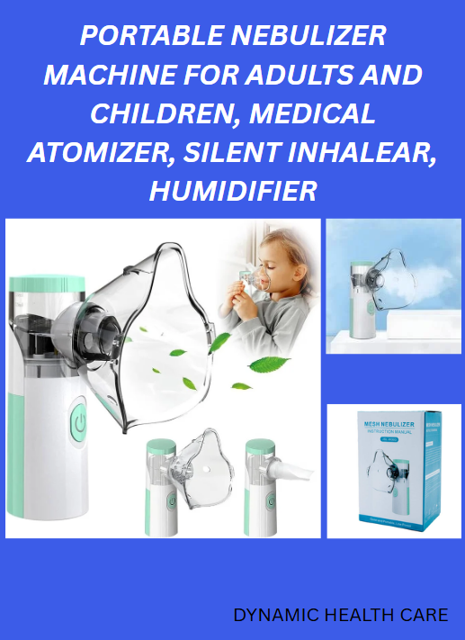 Picture of Portable Mess Nebulizer Machine for Adults and Children, Medical Atomizer, Silent Inhalear, Humidifier 