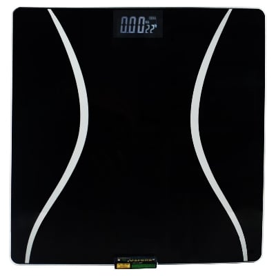 Picture of Scale for Body Weight, Digital Bathroom Scale, Weight Scales for People,Body Scale,Black,Max:400LB/180KG,2 Weighing Units: LB/KG Multicolor