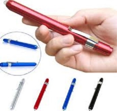 Picture of Medical First Aid LED Pen Light Flashlight Torch Doctor Nurse ENT Emergency Use Torch Light Blue