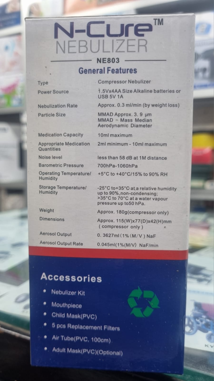 Picture of NEBULIZER N CURE White