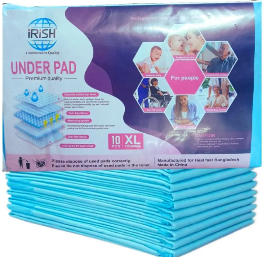 Picture of Irish Underpad best Quality 120×60cm Blue