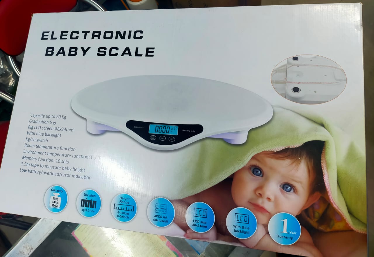 Picture of Baby Weighing Scale Digital(Electronic)-HF-301 White