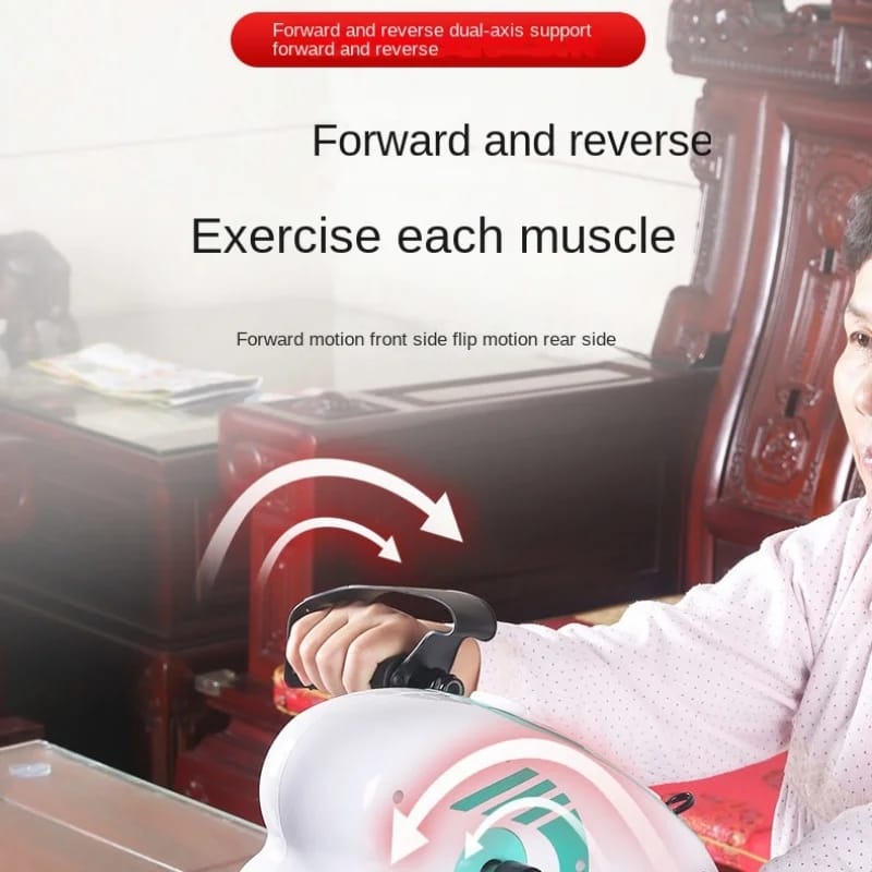 Picture of Electric Rehabilitation Training Stepper Household Pedal Stepper Exercise Machine for Hemiplegia Stroke Elderly Limbs Rehabili Description Report Item / Suspicious Activity Electric Rehabilitation Bicycle White