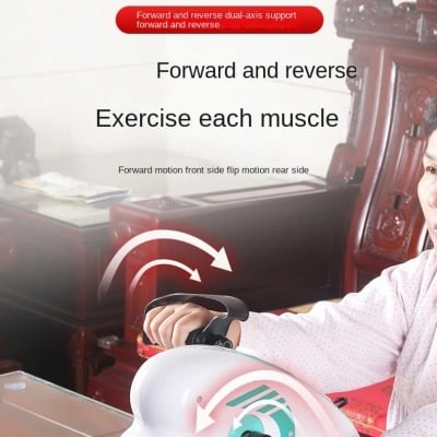 Picture of Electric Rehabilitation Training Stepper Household Pedal Stepper Exercise Machine for Hemiplegia Stroke Elderly Limbs Rehabili Description Report Item / Suspicious Activity Electric Rehabilitation Bicycle White