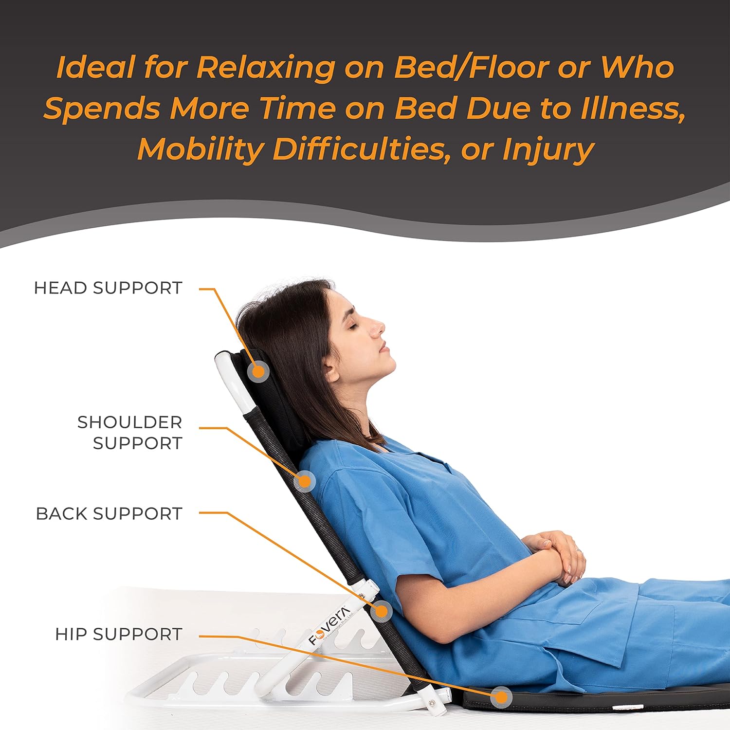 Picture of Adjestable Bed Backrest; Backrest for Bed 