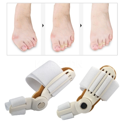 Picture of 1 peace Bunion Orthopedic Braces Toe Correction Night Foot Care Corrector Thumb Daily Big Bone Tools White