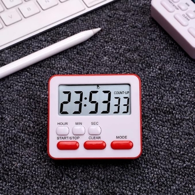 Picture of Kitchen Timer Student Timer Reminder Multi-function Kitchen Time Manager Kitchen Baking Timing Cooking Multiple Scenes Use Multicolor
