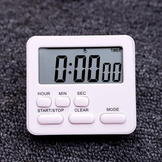 Picture of Kitchen Timer Student Timer Reminder Multi-function Kitchen Time Manager Kitchen Baking Timing Cooking Multiple Scenes Use Multicolor