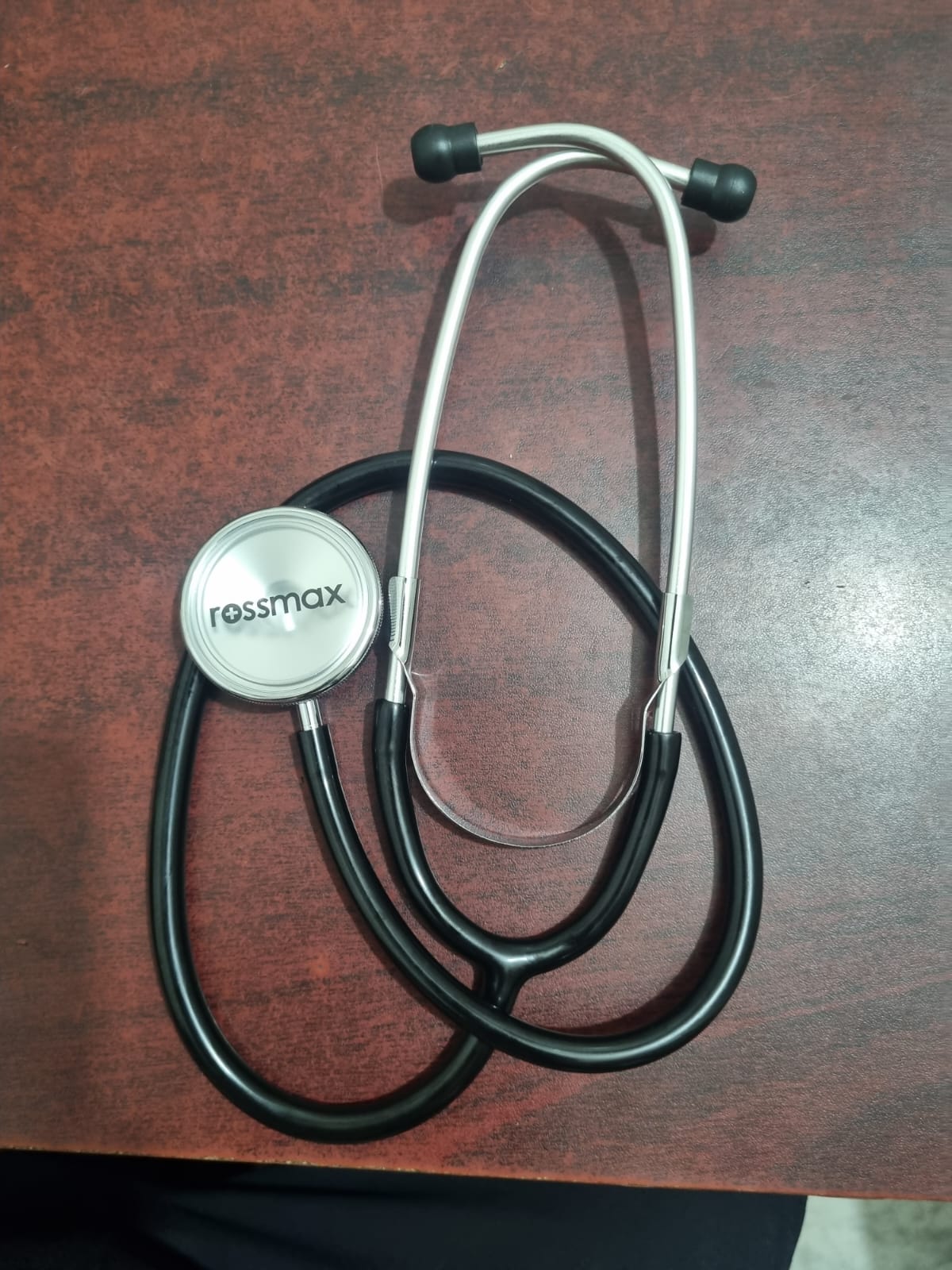 Picture of Rossmax Analog Blood Pressure Machine & Stethoscope Set Black