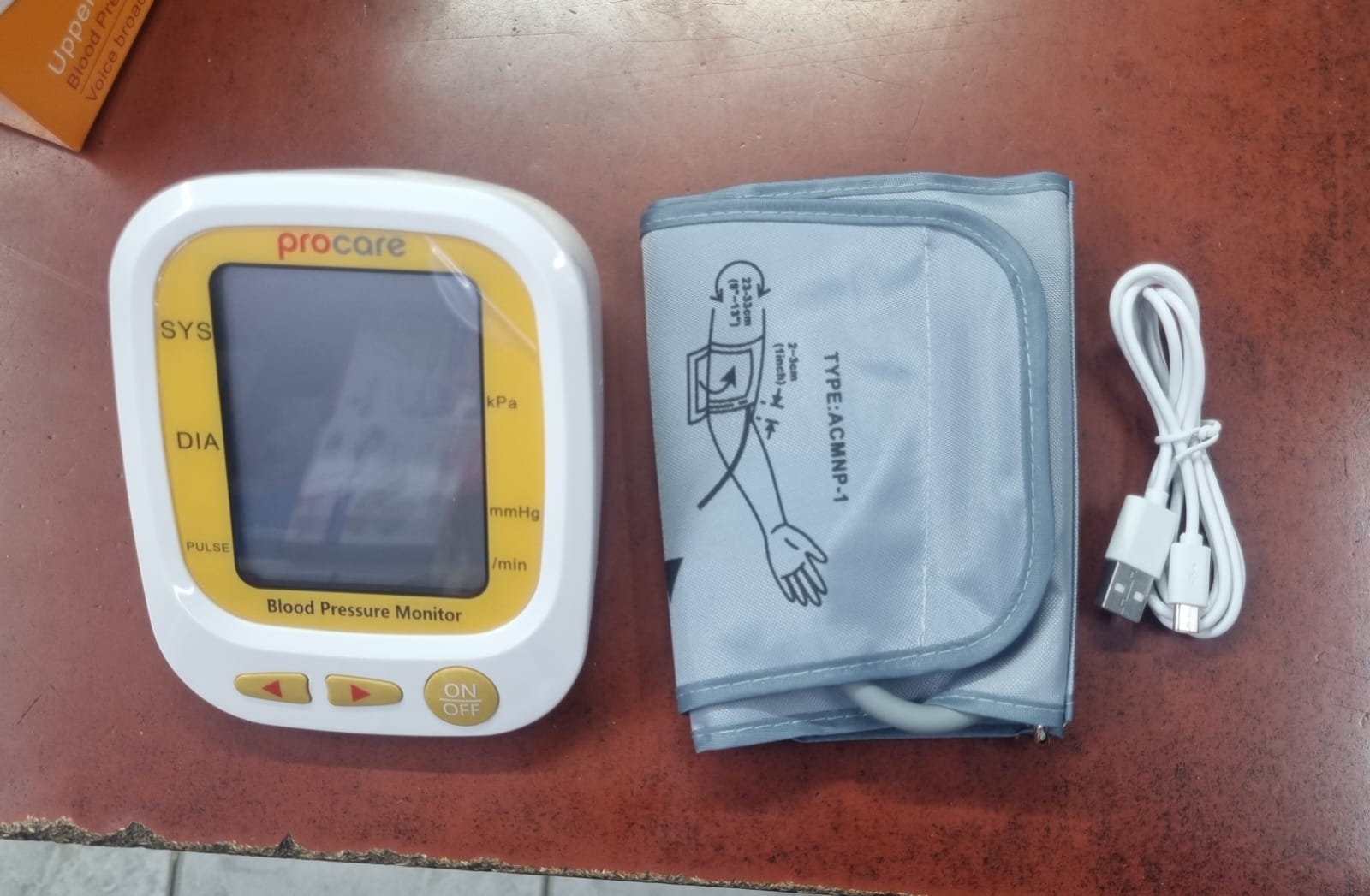 Picture of Procare 650s Digital Blood Pressure Monitor Automatic Upper Arm Blood Pressure Monitor-1 Years Replacement Warranty USB Electric System Upper Arm BP Heart Rate Sphygmomanomete Multicolor