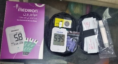 Picture of MEDIRON Excellent Blood Glucose Meter White