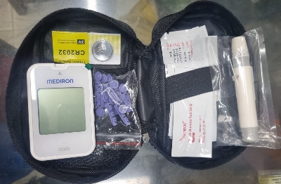 Picture of MEDIRON Excellent Blood Glucose Meter White