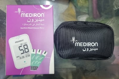 Picture of MEDIRON Excellent Blood Glucose Meter White