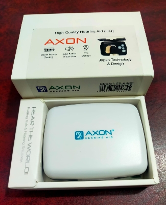 Picture of Axon SS-6300 Hearing Aid best quality with 8 battery Multicolor