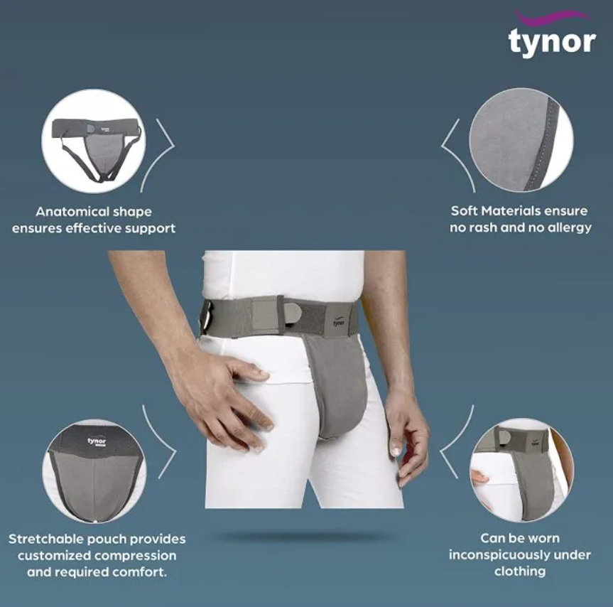 Picture of Tynor Scrotal Support Grey