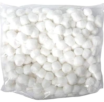Picture of Baby Sterilized Cotton Ball 100 Pcs - White