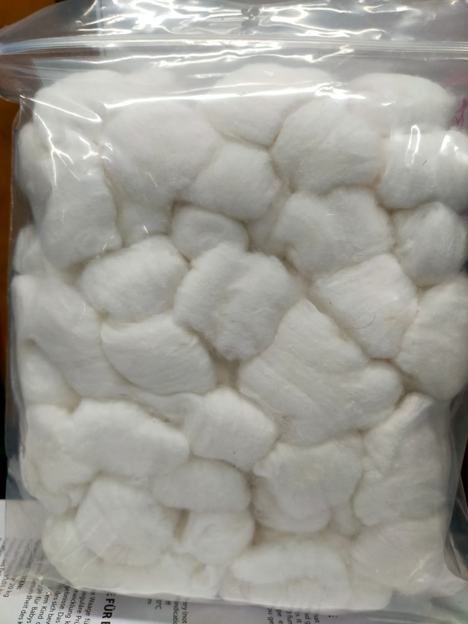 Picture of Baby Sterilized Cotton Ball 100 Pcs - White