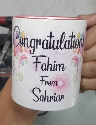 Picture of Customized Mug print with Photo, Logo or text( Creat Your Own) - Coffee Mug - Coffee Mug White