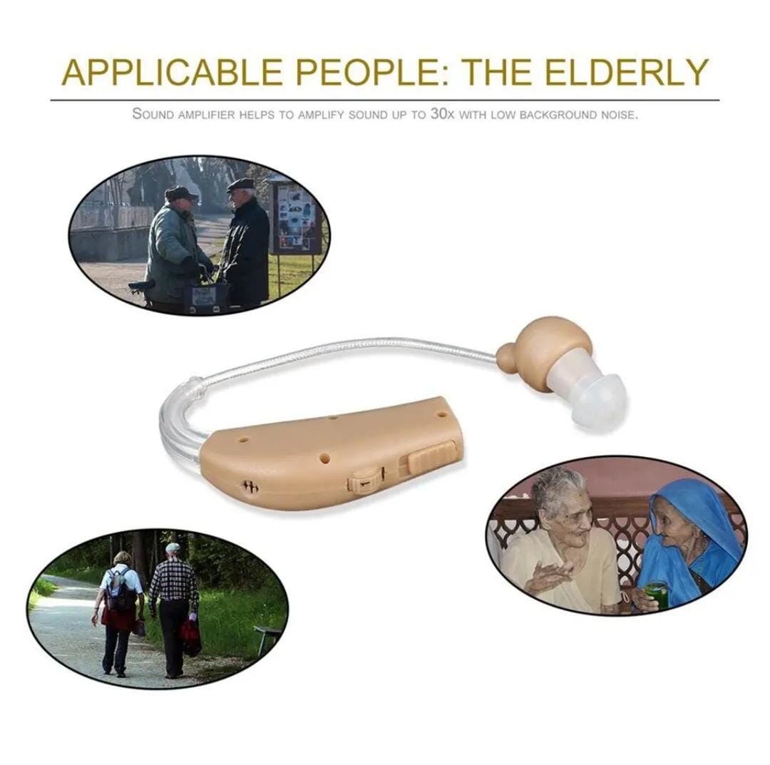 Picture of Rechargeable Hearing Aid for Seniors, Ear Care Tools, Adjustable Sound Amplifier, Hearing Loss 