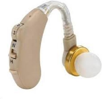 Picture of Rionet Hearing Aid Amplifier cord less sound adjustable ( Made In Japan) Black