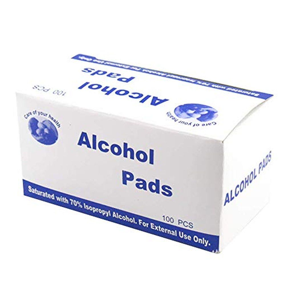Picture of Alcohol Pad Premium Swabs And Extra Wet- 1 Box 100 pcs 