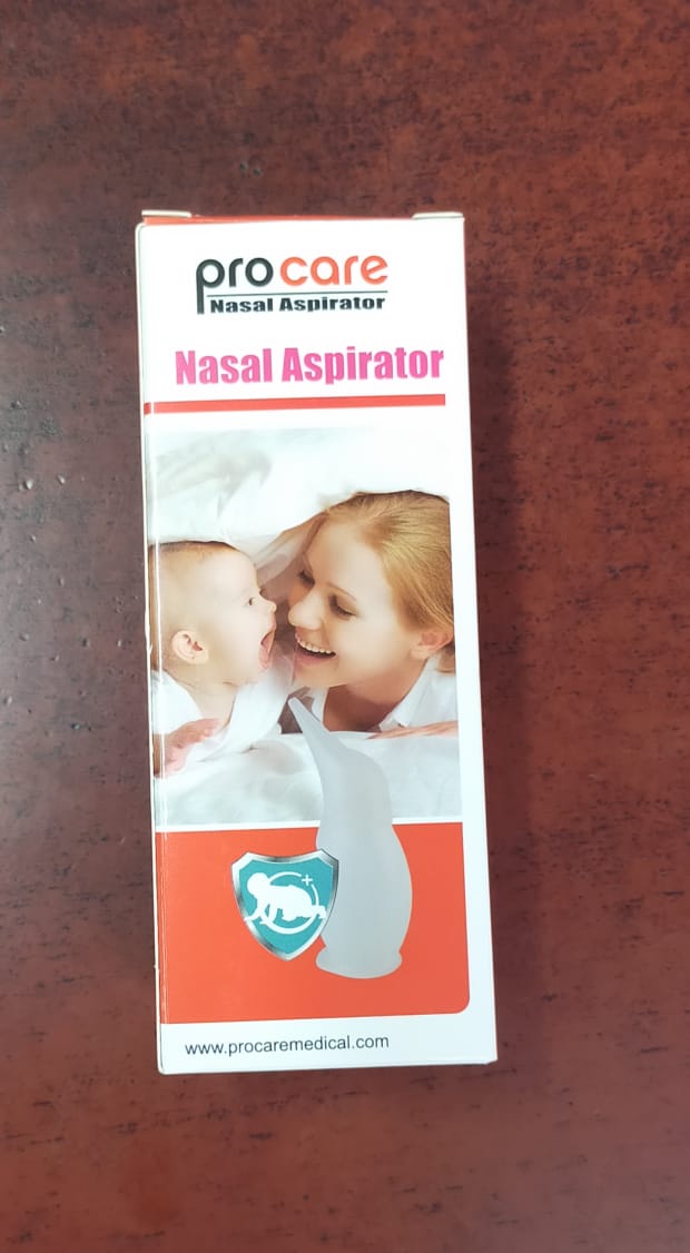 Picture of Baby Nasal Vacuum Mucus Suction Nose Aspirator - Penguin White