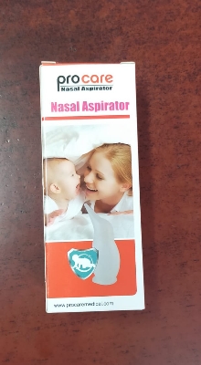 Picture of Baby Nasal Vacuum Mucus Suction Nose Aspirator - Penguin White