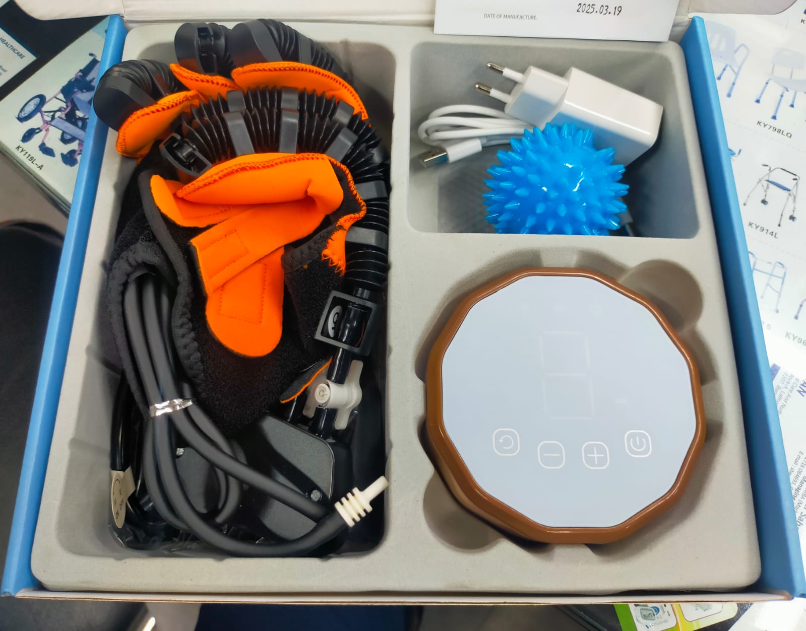 Picture of Hand Rehabilitation Robot for Better Movement Multicolor