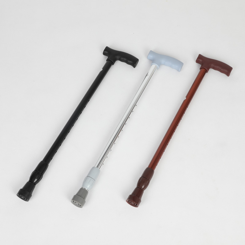Picture of Aluminum Alloy Telescopic Walking Sticks for Elder Multicolor