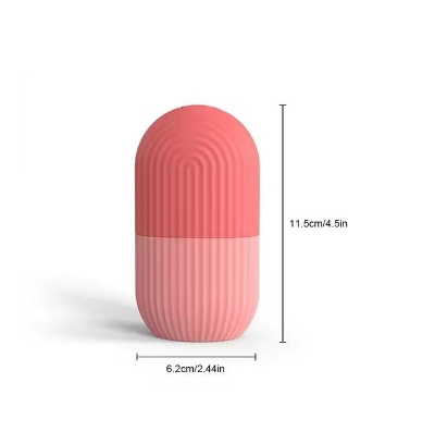 Picture of Ice Face Roller Facial Lifting Contouring Tools Silicone Ice Cube Trays Ice Globe Balls Eye Face Massager Beauty Skin Care Tools 